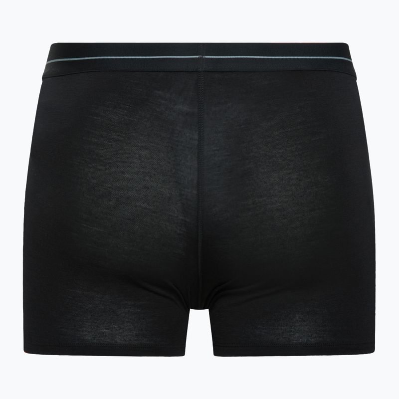 Vyriškos termoaktyvios trumpikės icebreaker Anatomica black 2