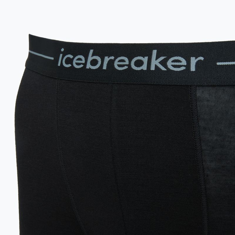 Vyriškos termoaktyvios trumpikės icebreaker Anatomica black 3