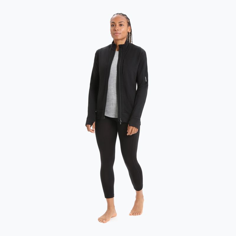 Icebreaker moteriškos termo kelnės Fastray High Rise black 2