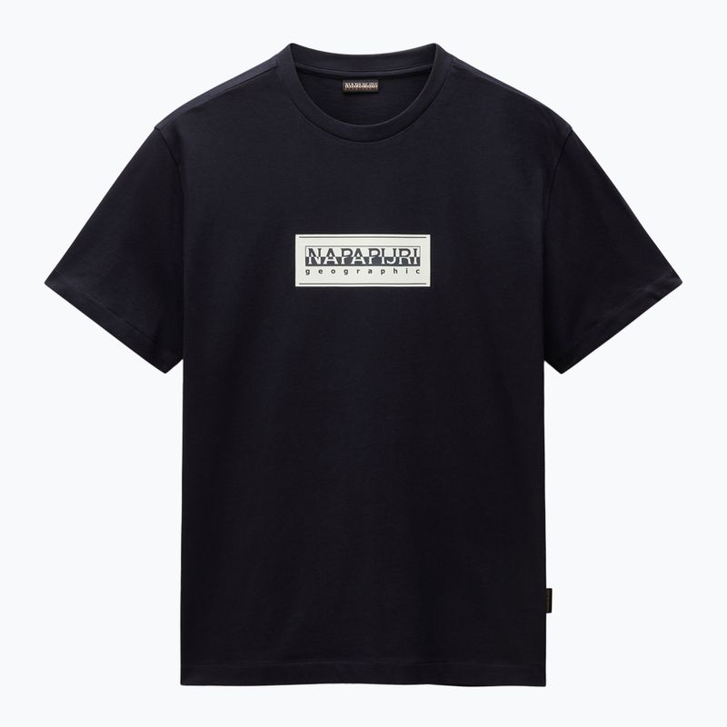 Vyriški marškinėliai Napapijri S-Box Logo black 041 4