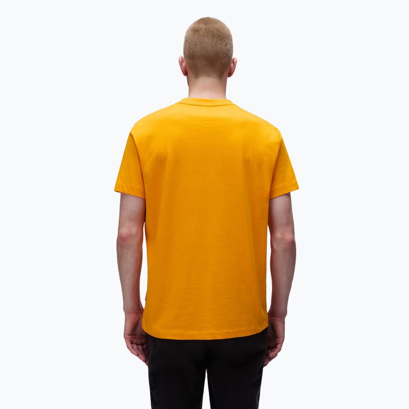 Vyriški marškinėliai Napapijri S-Box Logo orange marigold 2