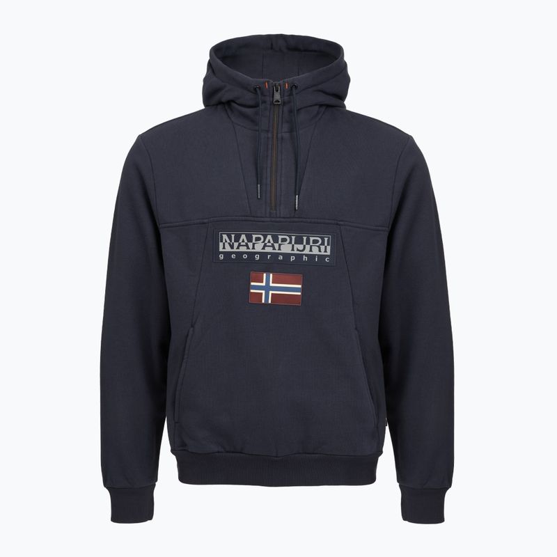 Vyriškas džemperis Napapijri Burgee Half Zip Hooded 2.0 blu marine