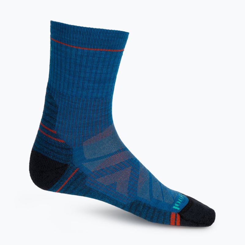 Smartwool Performance Hike Light Cushion Mid Crew trekingo kojinės mėlynos SW001613E18 3