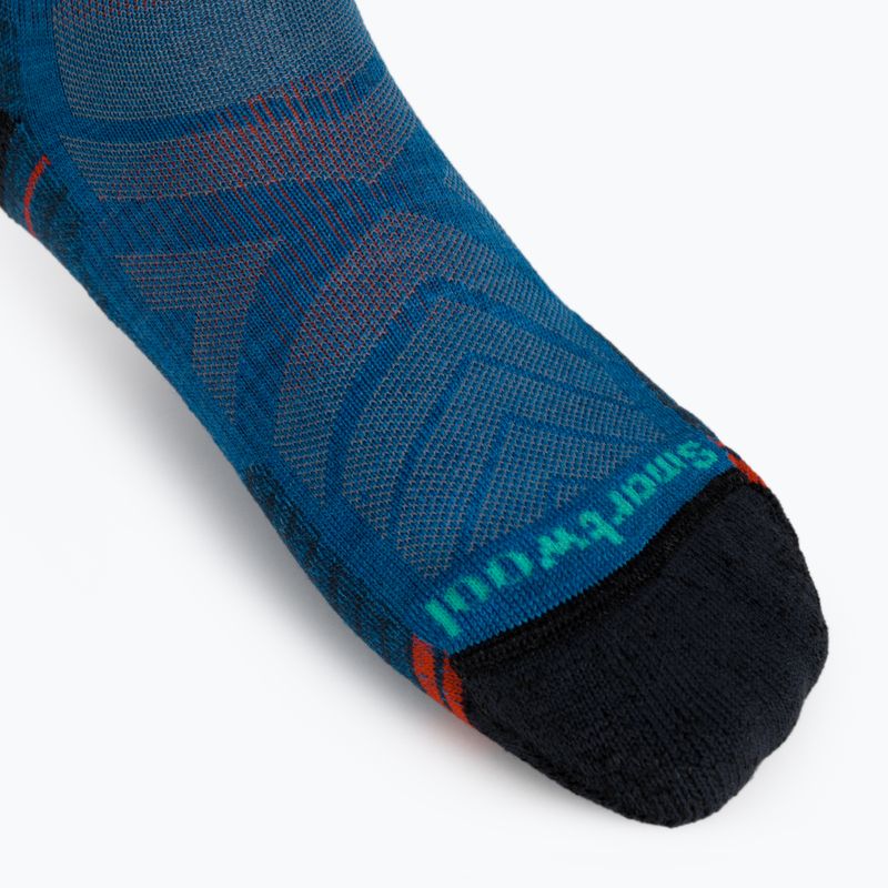 Smartwool Performance Hike Light Cushion Mid Crew trekingo kojinės mėlynos SW001613E18 5
