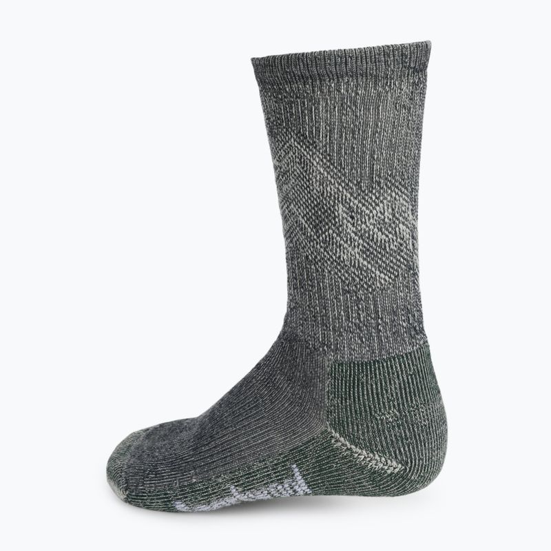 Smartwool Classic Hike Light Cushion Mountain Pattern Crew trekingo kojinės pilkos SW0016440031 2