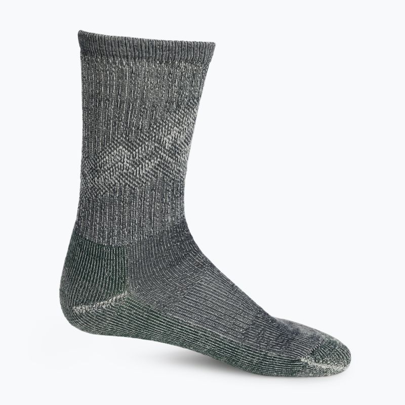 Smartwool Classic Hike Light Cushion Mountain Pattern Crew trekingo kojinės pilkos SW0016440031 3