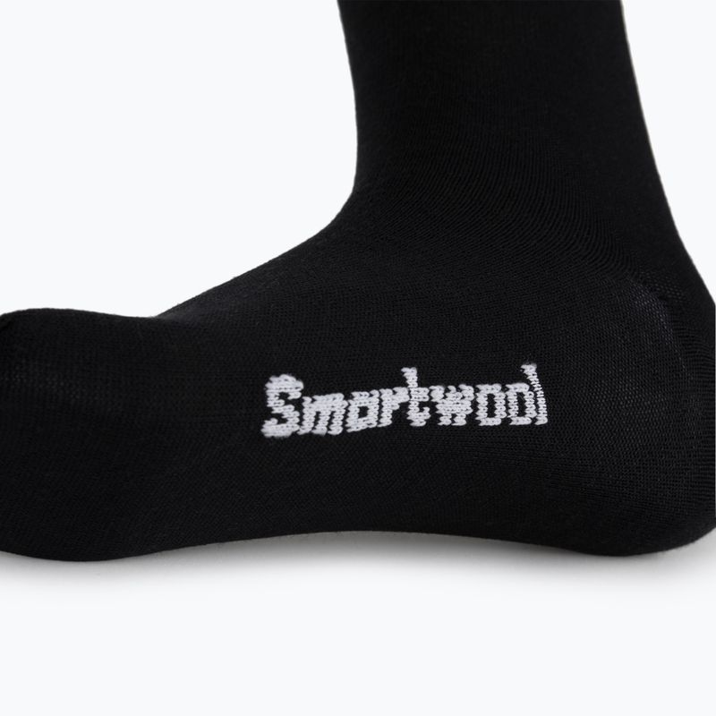 Vyriškos Smartwool Classic Hike Zero Cushion Liner Crew trekingo kojinės juodos SW0016500011 4