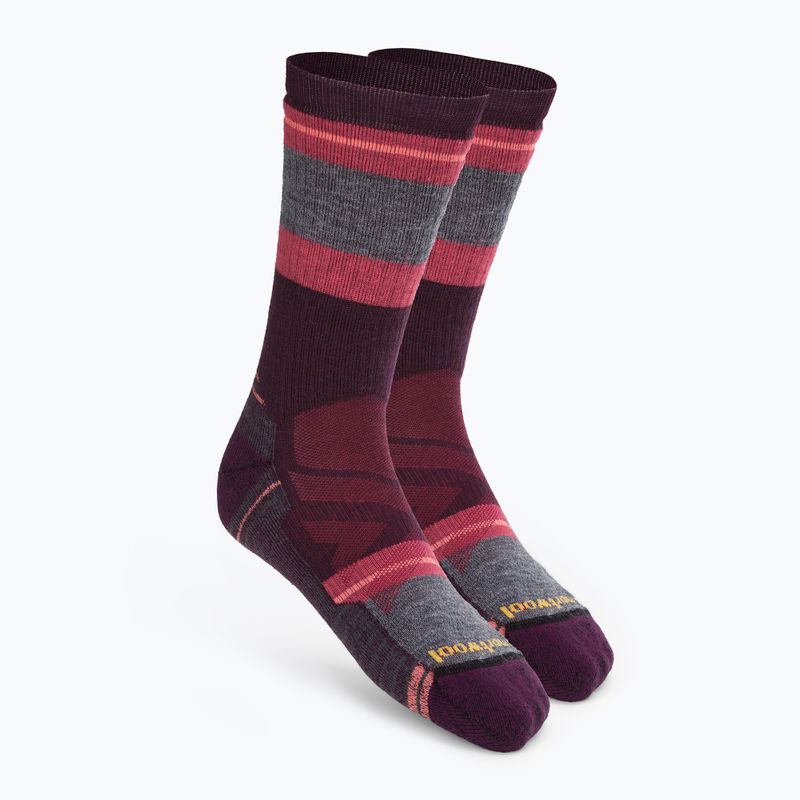 Smartwool Hike Full Cushion Saturnsphere Crew trekingo kojinės bordeaux SW001584591