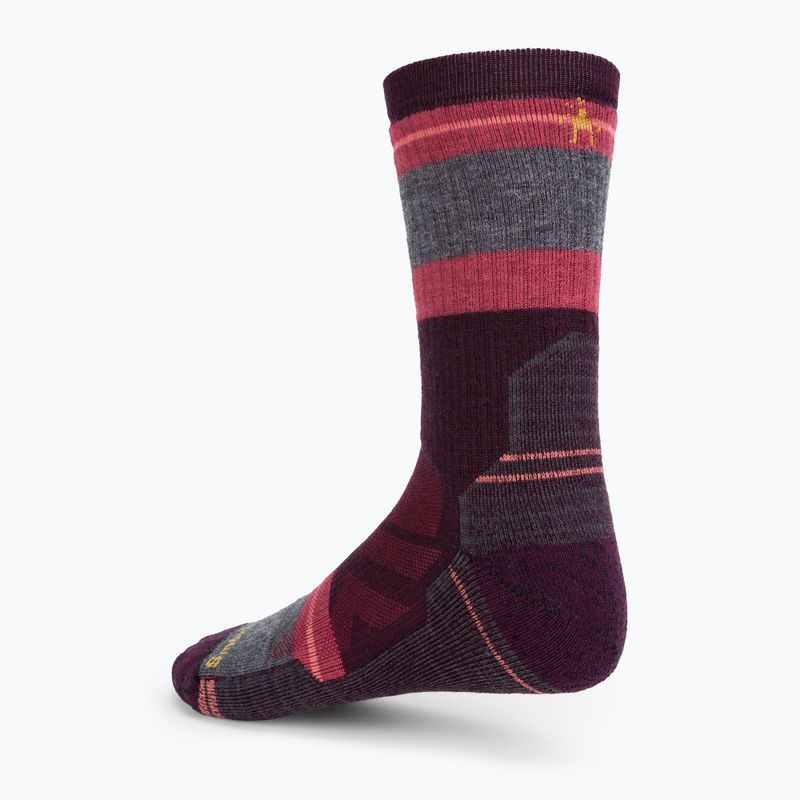 Smartwool Hike Full Cushion Saturnsphere Crew trekingo kojinės bordeaux SW001584591 2