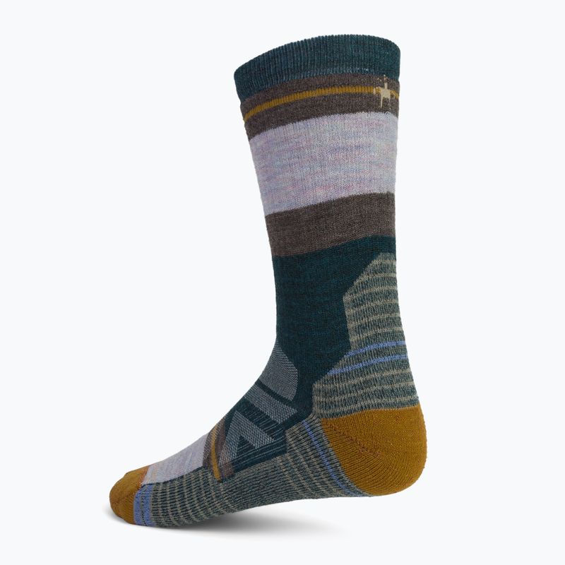 Smartwool Hike Full Cushion Saturnsphere Crew trekingo kojinės twilight blue SW001583G74 2