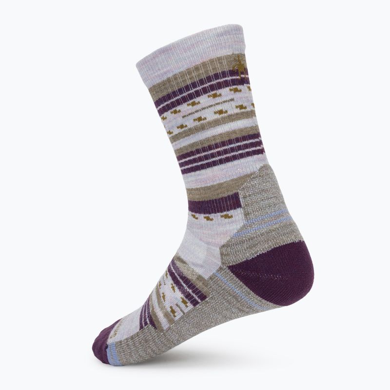 Moteriškos kojinės Smartwool Hike Light Cushion Margarita Crew purple eclipse 2