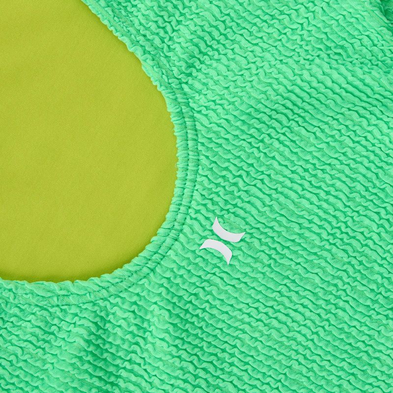 Hurley Solid Scrunch Moderate One Piece seafoam moteriškas maudymosi kostiumėlis 3