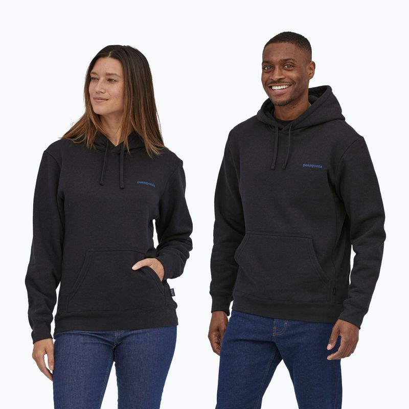 Džemperis Patagonia Boardshort Logo Uprisal Hoody ink black 3
