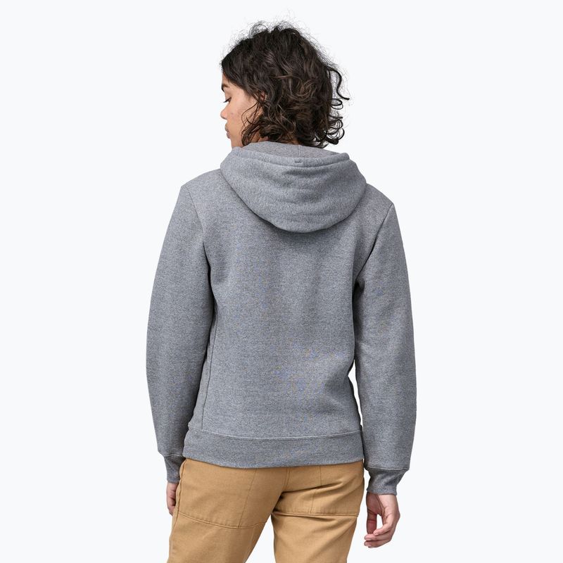 Patagonia Fitz Roy Icon Uprisal Hoody gravel heather džemperis 4