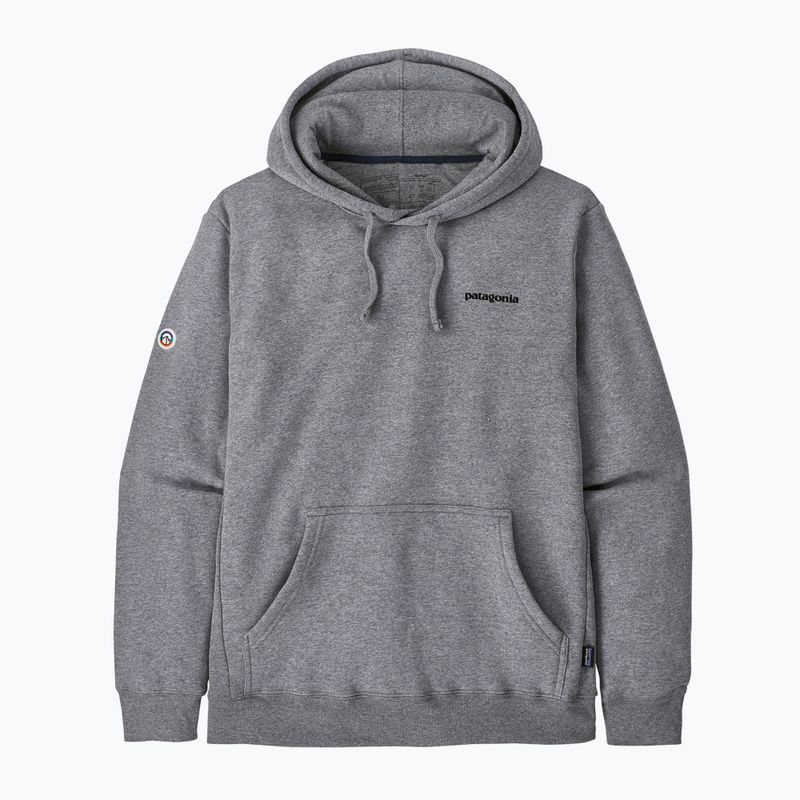 Patagonia Fitz Roy Icon Uprisal Hoody gravel heather džemperis 8