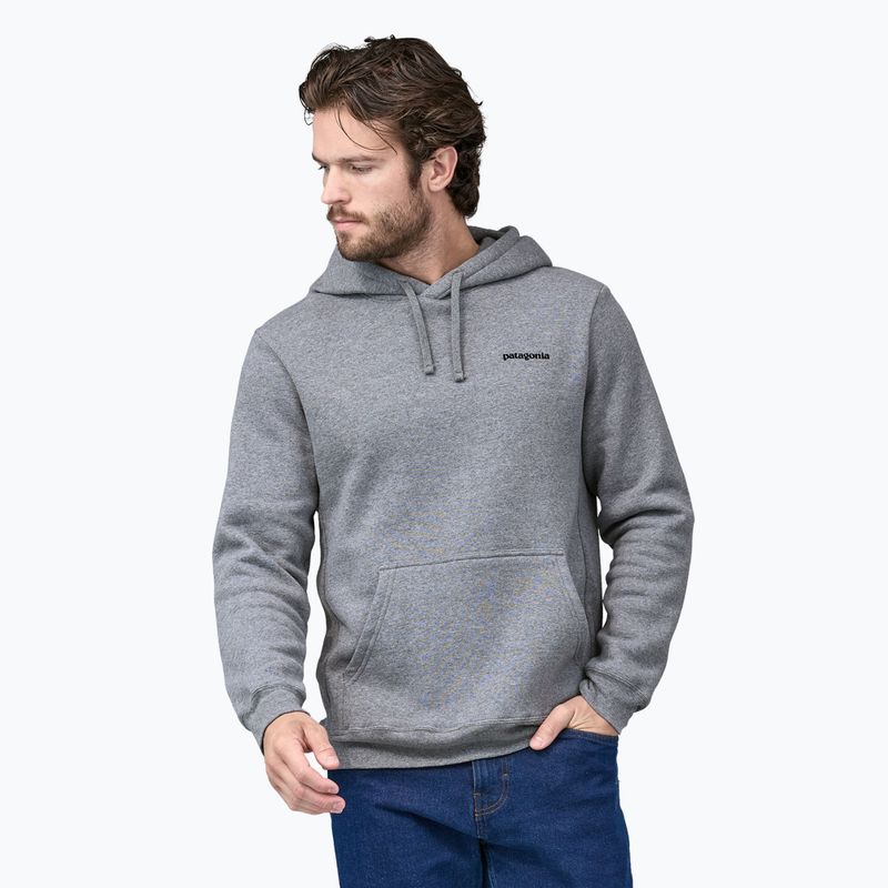 Patagonia Fitz Roy Icon Uprisal Hoody gravel heather džemperis 3