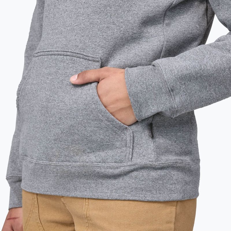 Patagonia Fitz Roy Icon Uprisal Hoody gravel heather džemperis 8