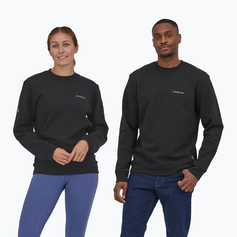 Džemperis Patagonia Fitz Roy Icon Uprisal Crew ink black