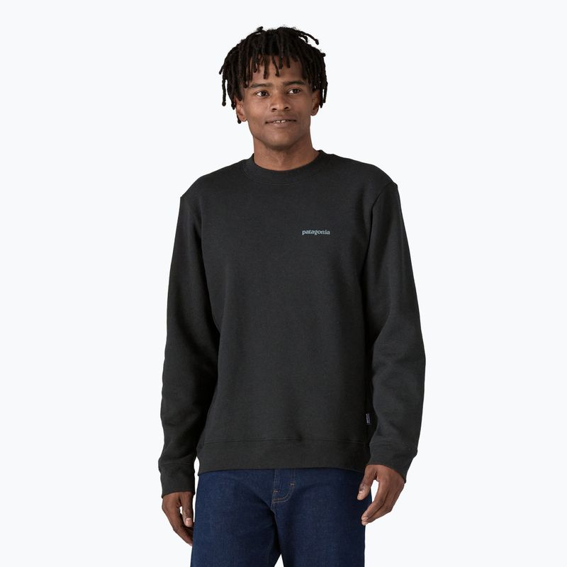 Džemperis Patagonia Fitz Roy Icon Uprisal Crew ink black 5
