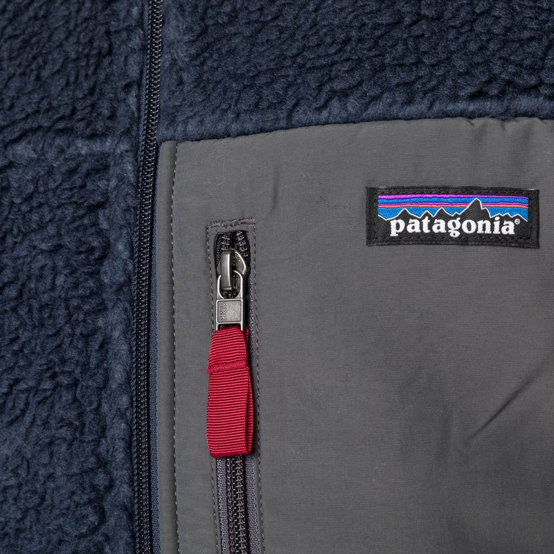 Vyriškas šiltas džemperis Patagonia Classic Retro-X new navy w/wax red 5