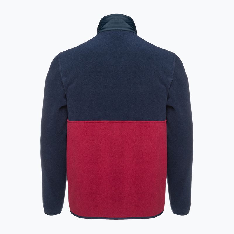 Vyriški Patagonia Microdini 1/2 Zip P/O vilnoniai džemperiai vaškinis raudonas 4