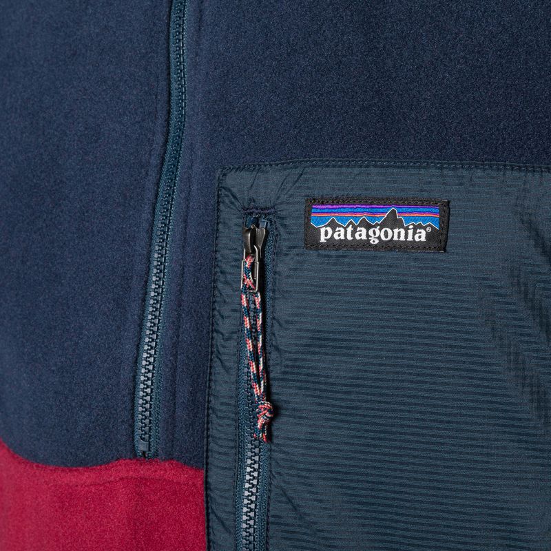 Vyriški Patagonia Microdini 1/2 Zip P/O vilnoniai džemperiai vaškinis raudonas 5