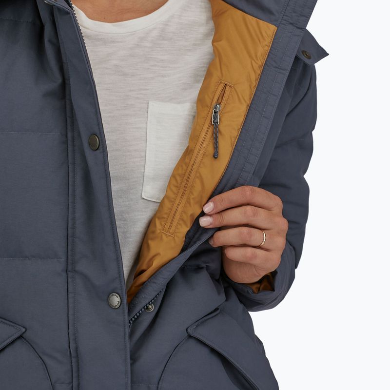 Moteriškas pūstas paltas Patagonia Downdrift Parka smolder blue 7