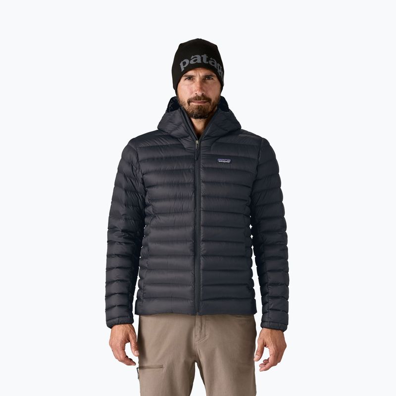 Vyriška pūsta striukė Patagonia Down Sweater Hoody black
