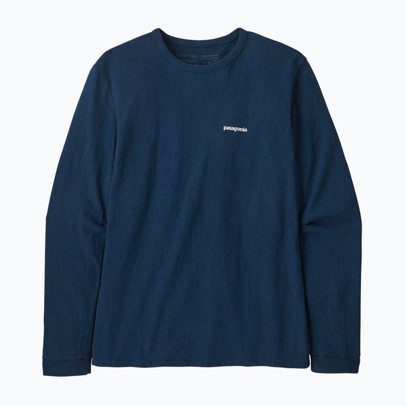 Moteriški trekingo marškinėliai Patagonia P-6 Logo Responsibili-Tee LS tidepool blue 8