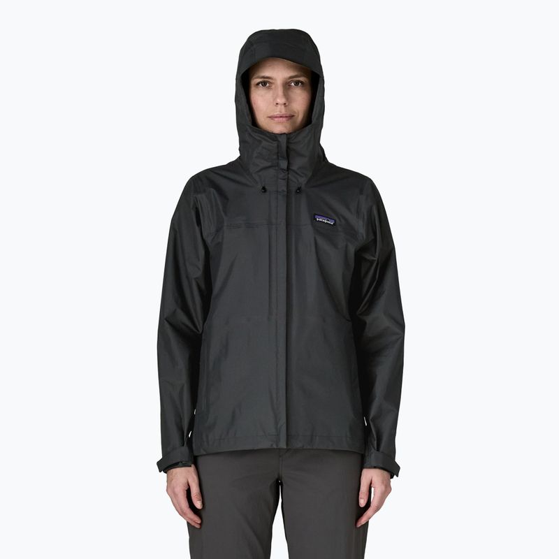 Moteriška striukė nuo lietaus Patagonia Torrentshell 3L Rain black 4