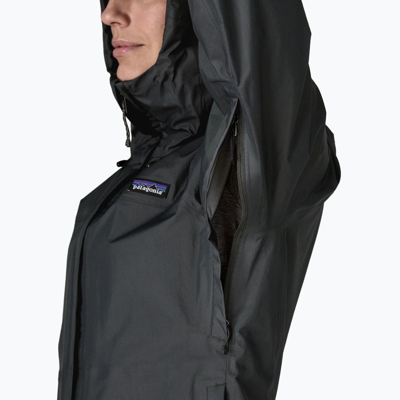 Moteriška striukė nuo lietaus Patagonia Torrentshell 3L Rain black 6