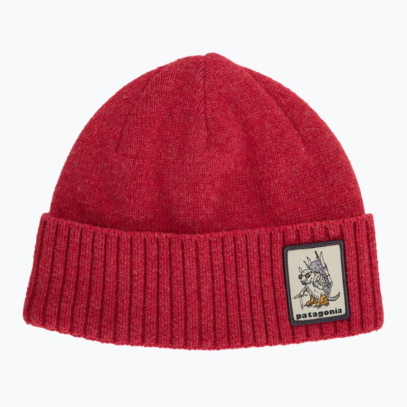 Patagonia Brodeo kepurė su snapeliu Fun hogs armadillo/touring red trekking cap 5