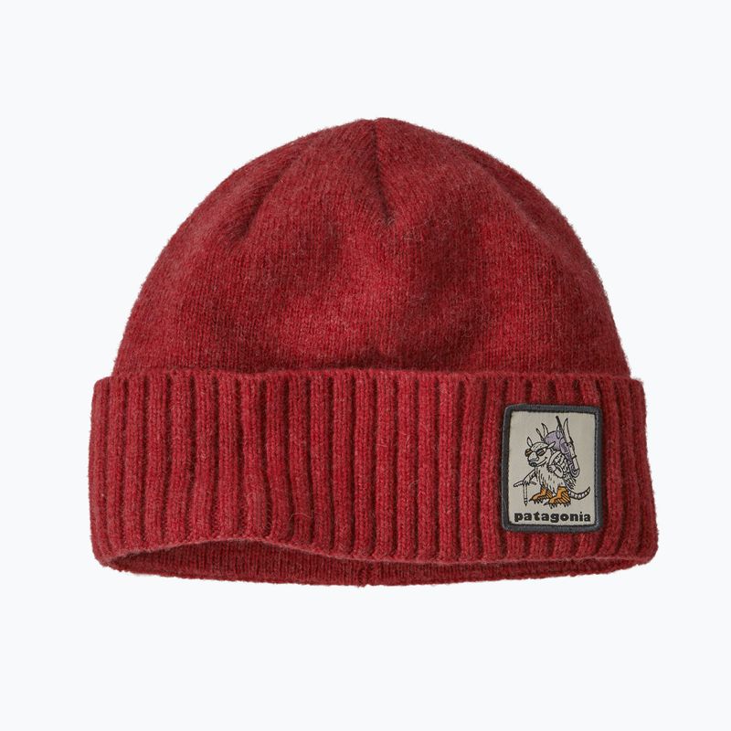 Patagonia Brodeo kepurė su snapeliu Fun hogs armadillo/touring red trekking cap 6