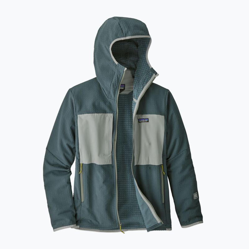 Patagonia R2 TechFace Softshell striukė nouveau green 5