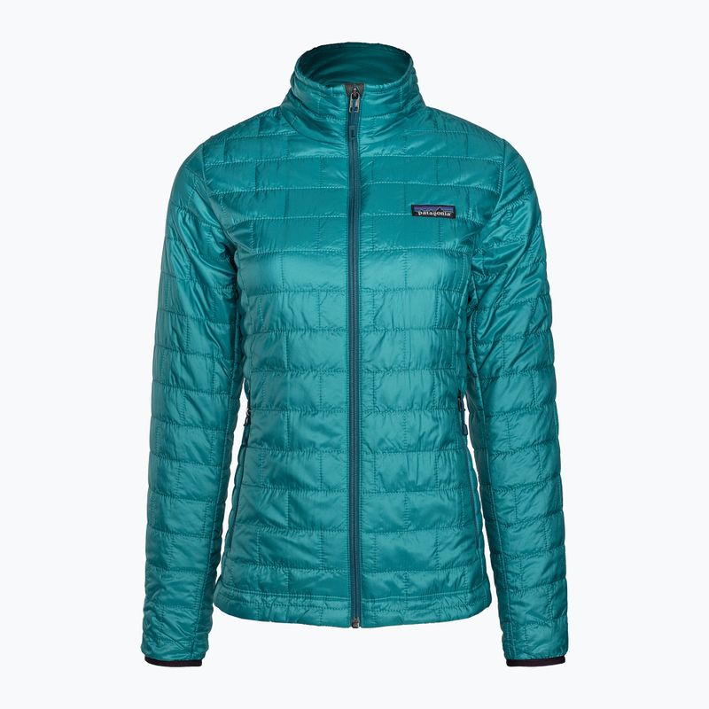 Moteriška apšiltinta striukė Patagonia Nano Puff belay blue