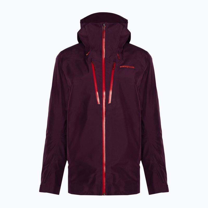 Moteriška striukė nuo lietaus Patagonia Triolet night plum