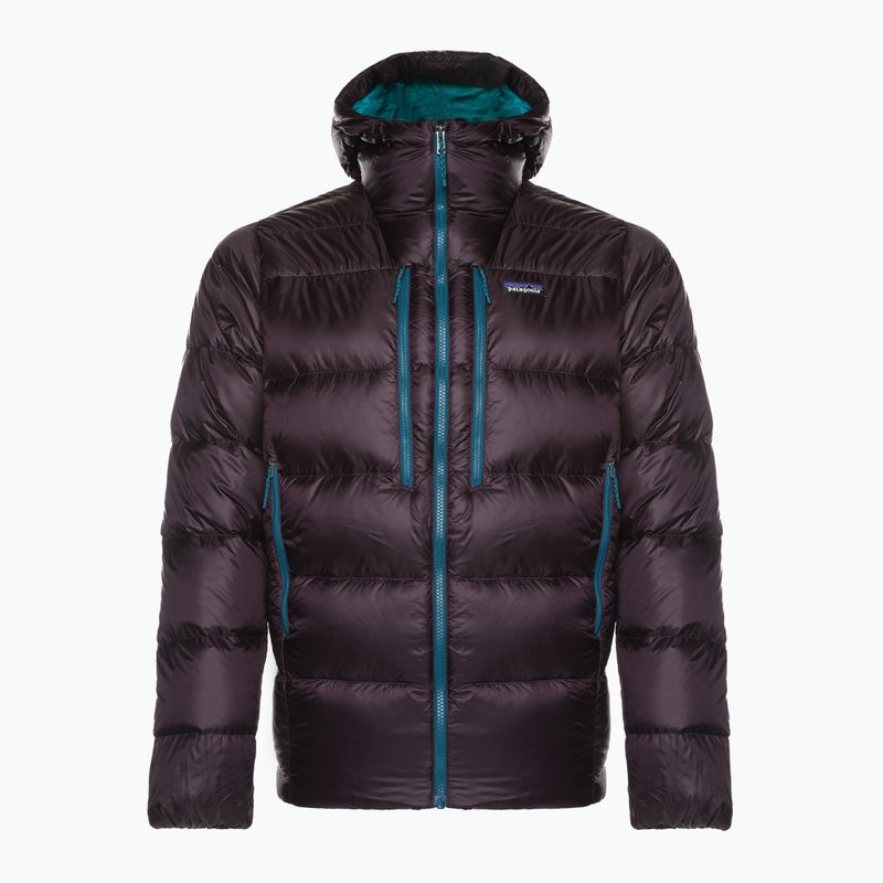 Vyriška pūsta striukė Patagonia Fitz Roy Down Hoody obsidian plum