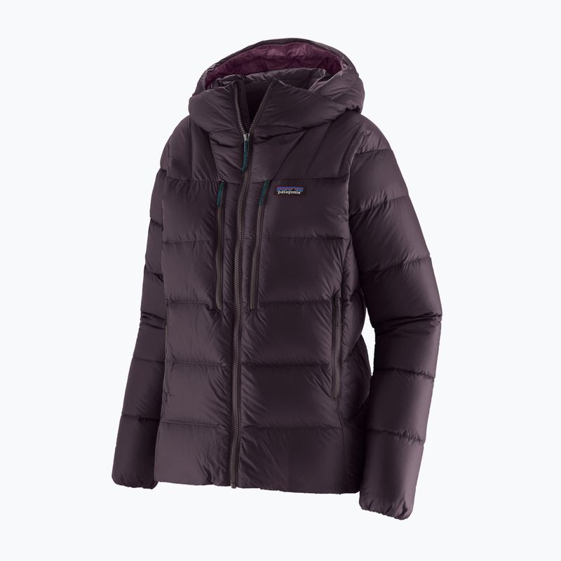 Moteriška Patagonia Fitz Roy Down Hoody obsidian plum striukė 4