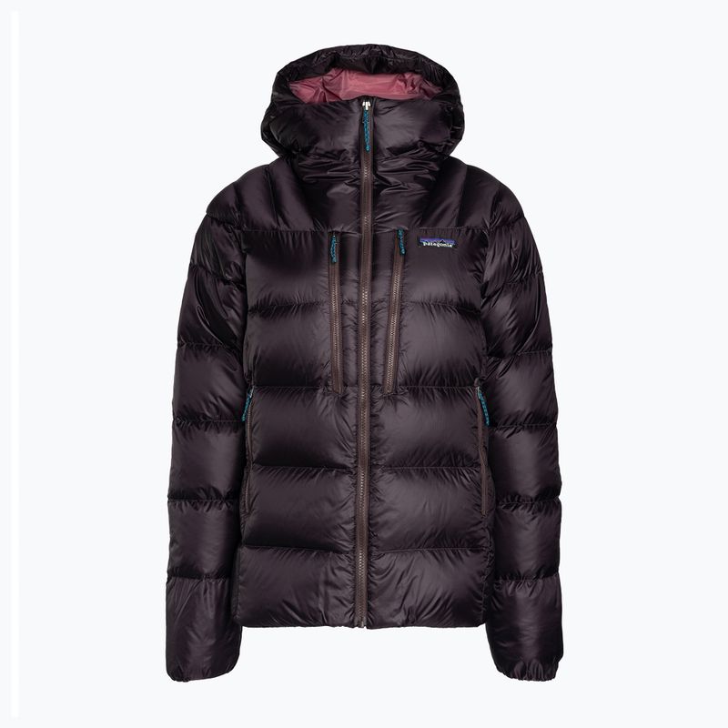 Moteriška Patagonia Fitz Roy Down Hoody obsidian plum striukė