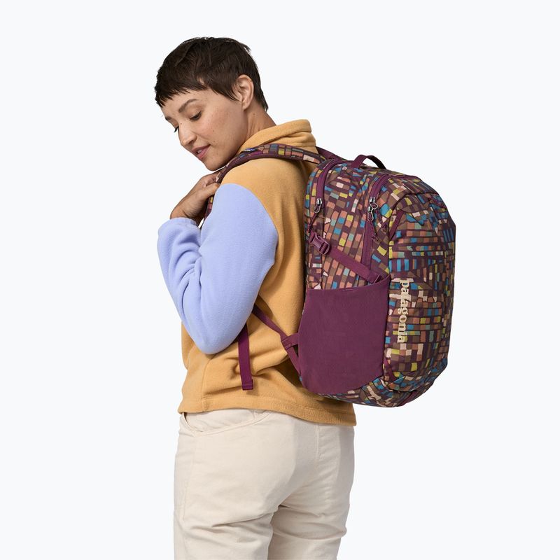Turistinė kuprinė Patagonia Refugio Day Pack 26 l fitz roy patchwork/night plum 4