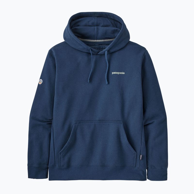 Patagonia Fitz Roy Icon Uprisal Hoody lagom blue džemperis 3