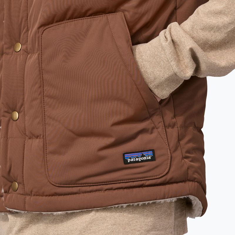 Vyriška liemenė Patagonia Reversible Bivy Down moose brown 3