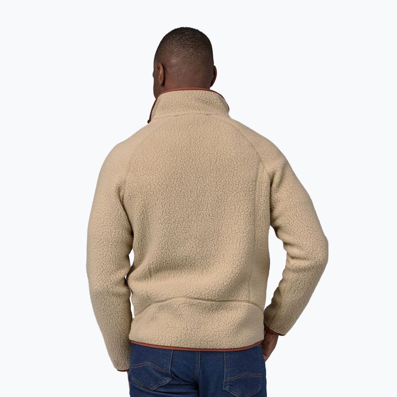 Vyriškas šiltas džemperis Patagonia Retro Pile el cap khaki w/sisu brown 2
