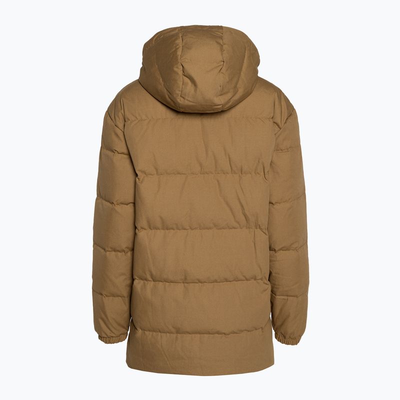 Moteriškas pūkinis paltas Patagonia Cotton Down Parka nest brown 9