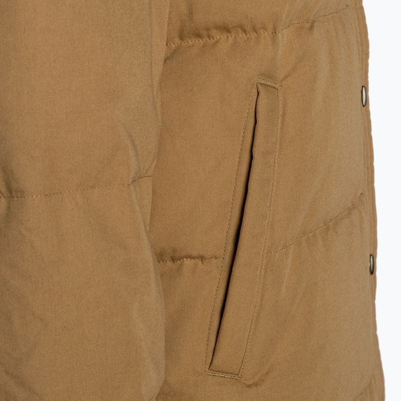 Moteriškas pūkinis paltas Patagonia Cotton Down Parka nest brown 11