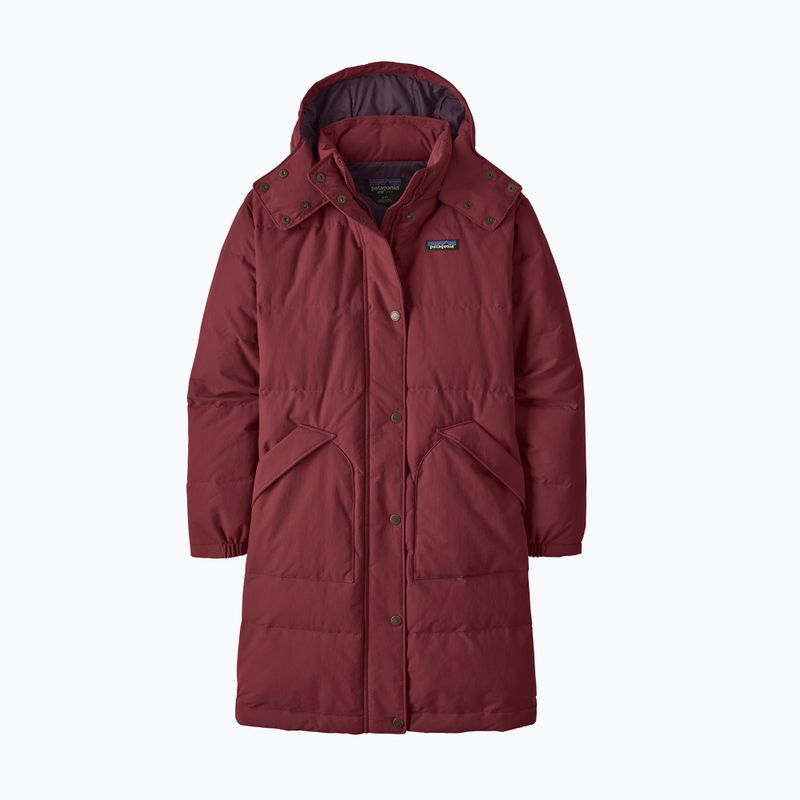 Moteriškas pūkinis paltas Patagonia Downdrift Parka carmine red 5