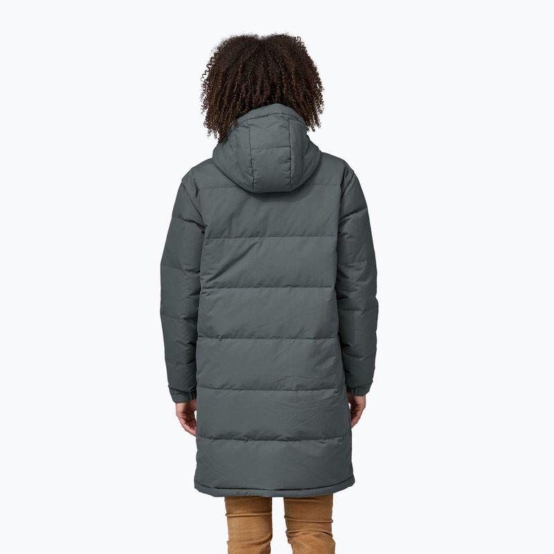 Moteriškas pūkinis paltas Patagonia Downdrift Parka nouveau green 2