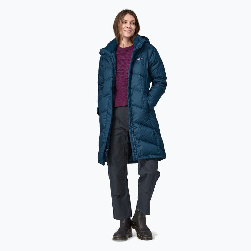 Moteriškas pūstas paltas Patagonia Down With It Parka lagom blue 3