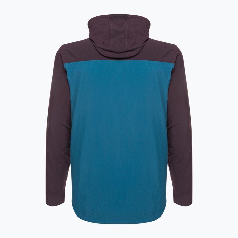Vyriška striukė nuo vėjo Patagonia Isthmus Anorak lagom blue 2