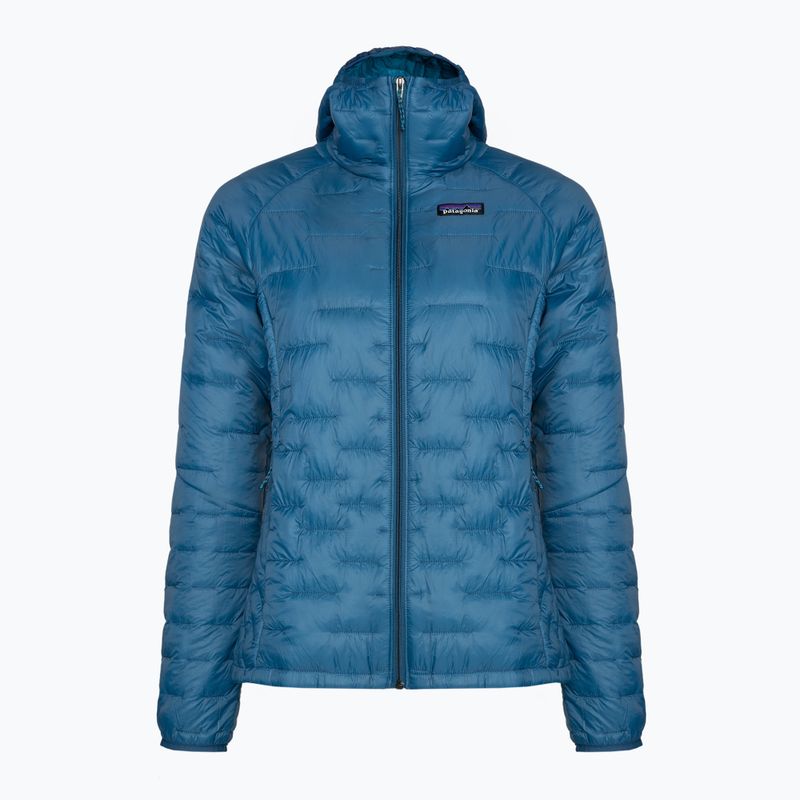 Moteriška apšiltinta striukė Patagonia Micro Puff Hoody lagom blue 3
